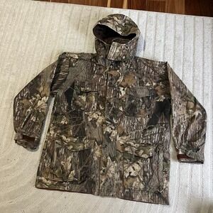 Ozark Trail camo hunting jacket Size XL outdoor utility Hunting nature boho